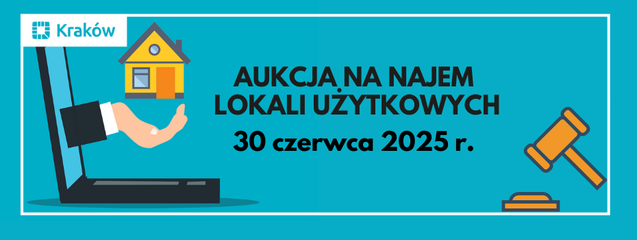 Aukcja na najem lokali użytkowych 30 czerwca 2025 r.