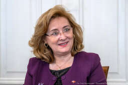 PW_524_010_fot. Piotr Wojnarowski.jpg-Sęk, Mimoza Halimi, ambasador, Albania, spotkanie