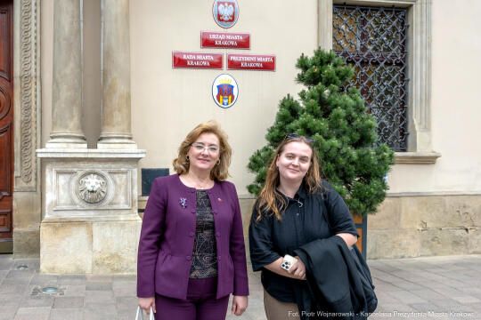PW_524_020_fot. Piotr Wojnarowski.jpg-Sęk, Mimoza Halimi, ambasador, Albania, spotkanie