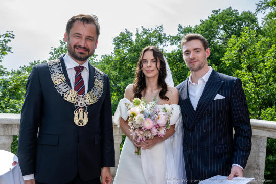 PW_528_028_fot. Piotr Wojnarowski.jpg-Miszalski, ślub, Przegorzały, WOŚP, licytacja