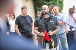 IMG_0773.jpg-Reprezentacja Gwiazd Piłki Brazylijskiej (Ronaldinho Show) na Wawelu