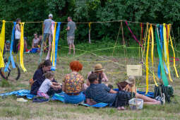 Miszalski, Kopiec Wandy, powitanie lata, strawa pod kopcem, OKN Norwida, Nowa Huta