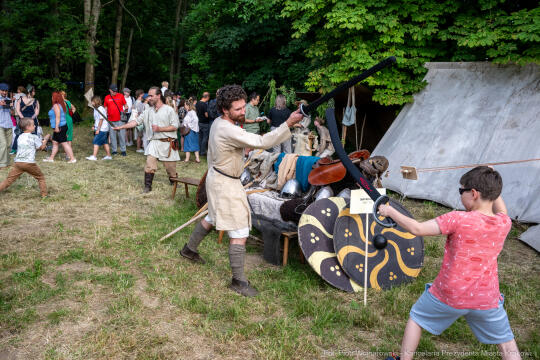 Miszalski, Kopiec Wandy, powitanie lata, strawa pod kopcem, OKN Norwida, Nowa Huta