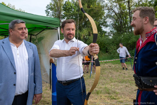 Miszalski, Kopiec Wandy, powitanie lata, strawa pod kopcem, OKN Norwida, Nowa Huta