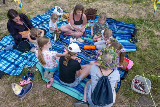 Miszalski, Kopiec Wandy, powitanie lata, strawa pod kopcem, OKN Norwida, Nowa Huta