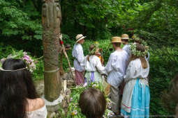 Miszalski, Kopiec Wandy, powitanie lata, strawa pod kopcem, OKN Norwida, Nowa Huta