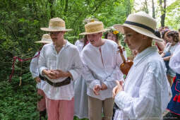 Miszalski, Kopiec Wandy, powitanie lata, strawa pod kopcem, OKN Norwida, Nowa Huta