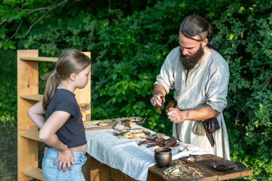 Miszalski, Kopiec Wandy, powitanie lata, strawa pod kopcem, OKN Norwida, Nowa Huta