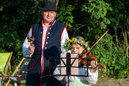 Miszalski, Kopiec Wandy, powitanie lata, strawa pod kopcem, OKN Norwida, Nowa Huta