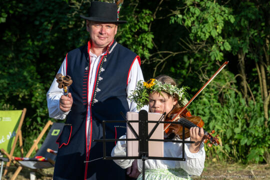 Miszalski, Kopiec Wandy, powitanie lata, strawa pod kopcem, OKN Norwida, Nowa Huta