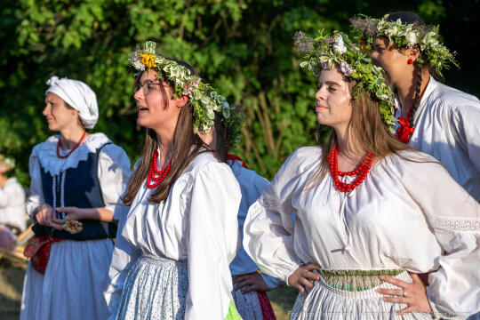 Miszalski, Kopiec Wandy, powitanie lata, strawa pod kopcem, OKN Norwida, Nowa Huta