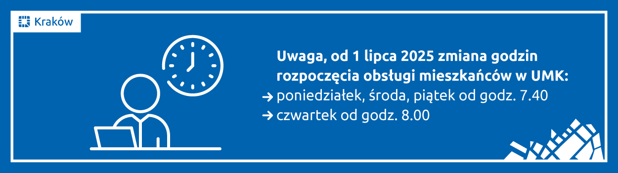  Zmiana godzin obsługi mieszkańców w urzędzie od 1 lipca 