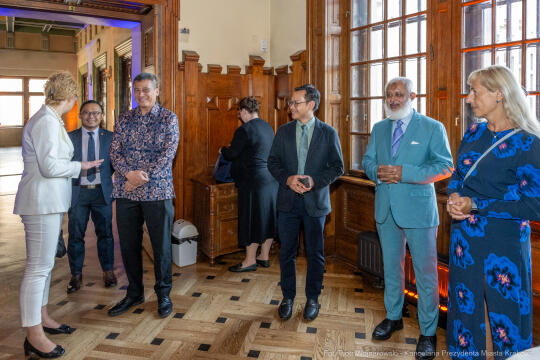 powitanie, UMK, gubernatorzy, ASEF, Klaman, Radwan-Röhrenschef