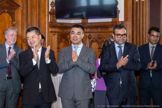 powitanie, UMK, gubernatorzy, ASEF, Klaman, Radwan-Röhrenschef