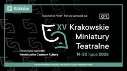 Logo: XV Krakowskie Miniatury Teatralne