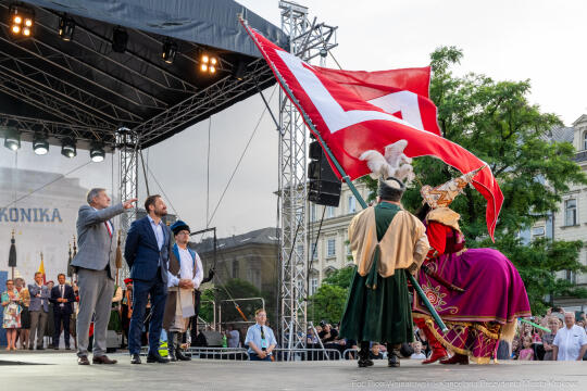 PW_535_020_fot. Piotr Wojnarowski.jpg-Lajkonik, orszak, Miszalski, pochód, tradycja, zdjęcia