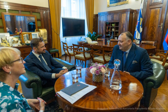 BS-250630-BSK_7766.jpg-Konsul Gruzji, Miszalski, Spotkanie