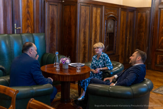 BS-250630-BSK_7787.jpg-Konsul Gruzji, Miszalski, Spotkanie