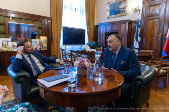 BS-250630-BSK_7803.jpg-Konsul Gruzji, Miszalski, Spotkanie