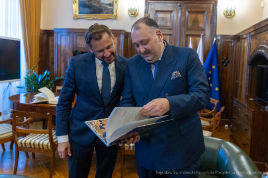 BS-250630-BSK_7871.jpg-Konsul Gruzji, Miszalski, Spotkanie