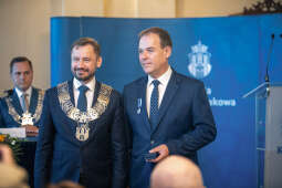 Uroczysta Sesja Rady Miasta Krakowa z okazji 110 - rocznicy przyłączenia Podgórza do Krakowa