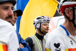 Kraków powitał uczestników rowerowej akcji charytatywnej „Bike Convoy for Ukraine"