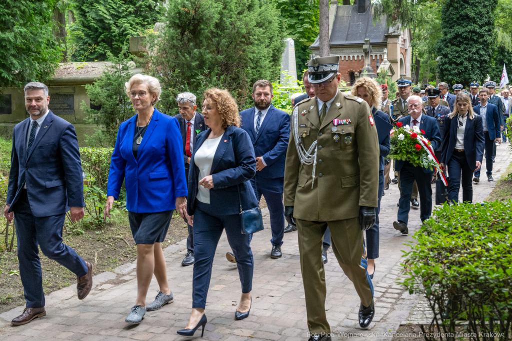 uroczystość, Cmentarz Rakowicki, obchody, święto, Narodowy Dzień Pamięci, ludobójstwo  Autor: P. Wojnarowski