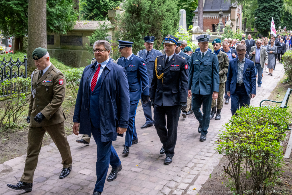 uroczystość, Cmentarz Rakowicki, obchody, święto, Narodowy Dzień Pamięci, ludobójstwo  Autor: P. Wojnarowski