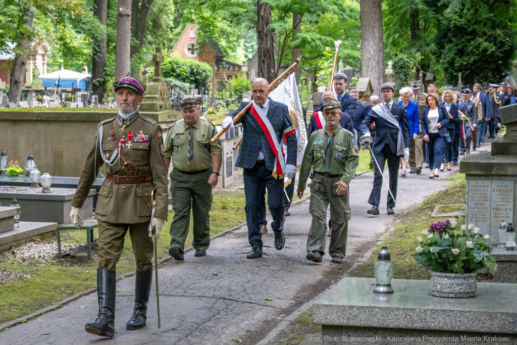 uroczystość, Cmentarz Rakowicki, obchody, święto, Narodowy Dzień Pamięci, ludobójstwo  Autor: P. Wojnarowski
