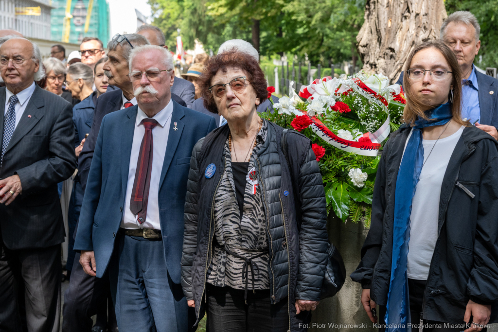 uroczystość, Cmentarz Rakowicki, obchody, święto, Narodowy Dzień Pamięci, ludobójstwo  Autor: P. Wojnarowski