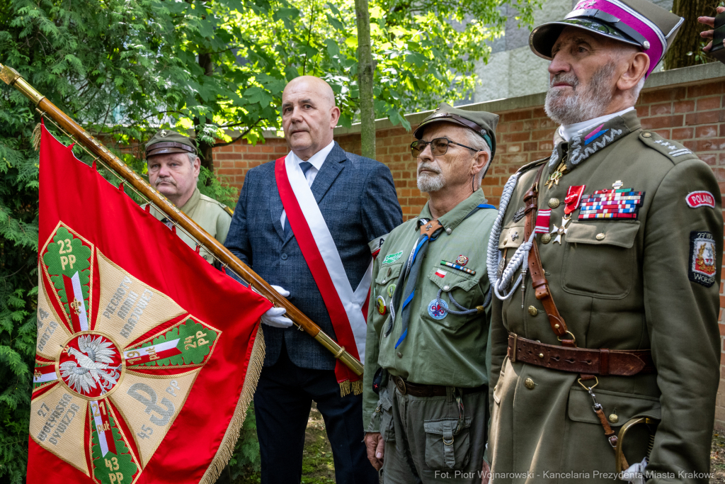uroczystość, Cmentarz Rakowicki, obchody, święto, Narodowy Dzień Pamięci, ludobójstwo  Autor: P. Wojnarowski