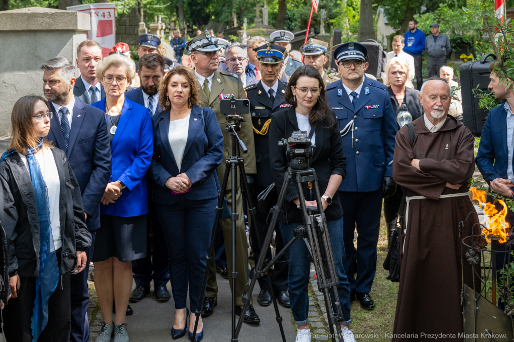 uroczystość, Cmentarz Rakowicki, obchody, święto, Narodowy Dzień Pamięci, ludobójstwo  Autor: P. Wojnarowski