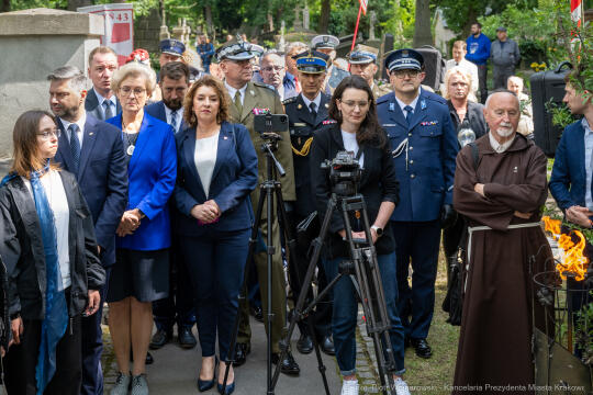 uroczystość, Cmentarz Rakowicki, obchody, święto, Narodowy Dzień Pamięci, ludobójstwo