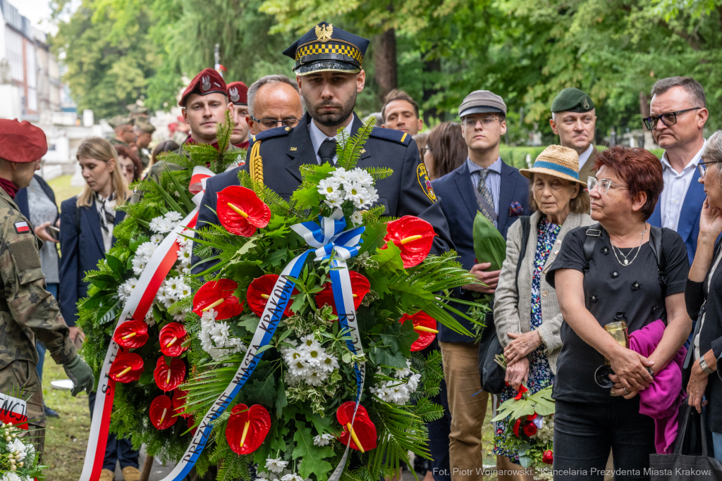 uroczystość, Cmentarz Rakowicki, obchody, święto, Narodowy Dzień Pamięci, ludobójstwo  Autor: P. Wojnarowski