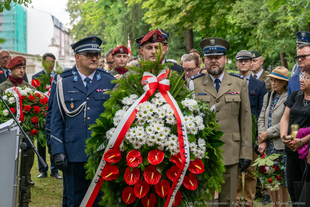 uroczystość, Cmentarz Rakowicki, obchody, święto, Narodowy Dzień Pamięci, ludobójstwo  Autor: P. Wojnarowski