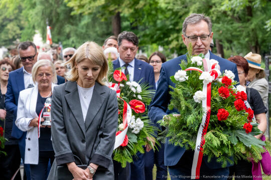 uroczystość, Cmentarz Rakowicki, obchody, święto, Narodowy Dzień Pamięci, ludobójstwo