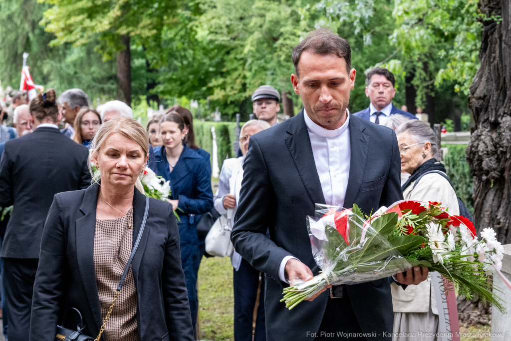 uroczystość, Cmentarz Rakowicki, obchody, święto, Narodowy Dzień Pamięci, ludobójstwo  Autor: P. Wojnarowski