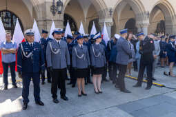 20250721-BSK_9034.jpg-Święto policji na Rynku Głównym