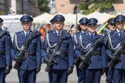 20250721-BSK_9073.jpg-Święto policji na Rynku Głównym