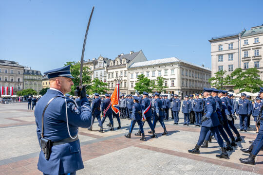 policja, święto, Rynek Główny, Kraków, Miszalski, Honoris Gratia, 2025, Fryczek