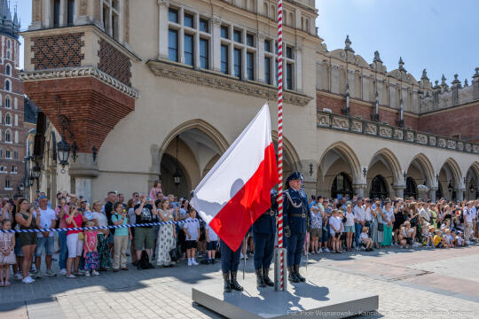 policja, święto, Rynek Główny, Kraków, Miszalski, Honoris Gratia, 2025, Fryczek