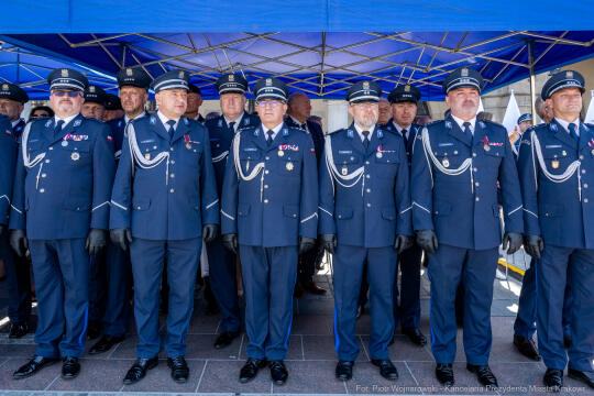 policja, święto, Rynek Główny, Kraków, Miszalski, Honoris Gratia, 2025, Fryczek