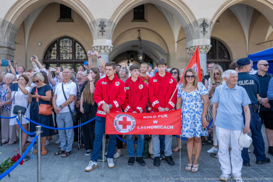 policja, święto, Rynek Główny, Kraków, Miszalski, Honoris Gratia, 2025, Fryczek