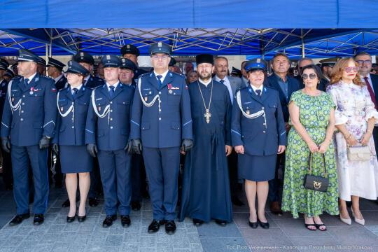 policja, święto, Rynek Główny, Kraków, Miszalski, Honoris Gratia, 2025, Fryczek