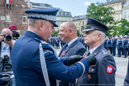 policja, święto, Rynek Główny, Kraków, Miszalski, Honoris Gratia, 2025, Fryczek