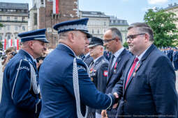 policja, święto, Rynek Główny, Kraków, Miszalski, Honoris Gratia, 2025, Fryczek