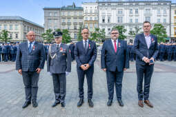 policja, święto, Rynek Główny, Kraków, Miszalski, Honoris Gratia, 2025, Fryczek