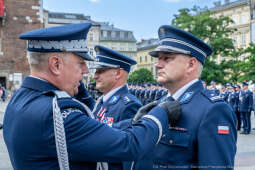 policja, święto, Rynek Główny, Kraków, Miszalski, Honoris Gratia, 2025, Fryczek