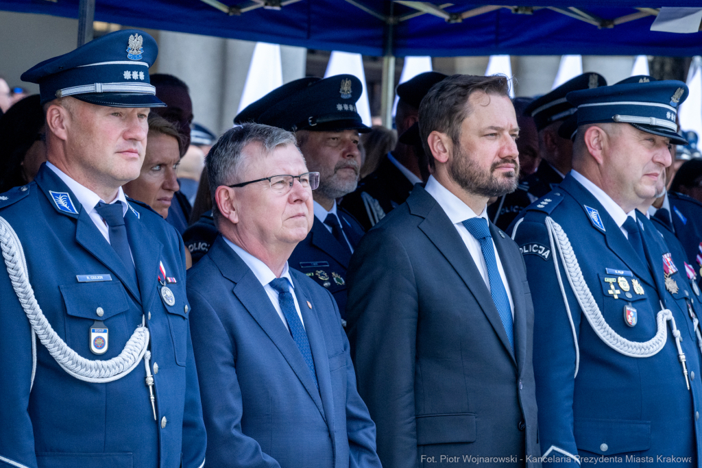 policja, święto, Rynek Główny, Kraków, Miszalski, Honoris Gratia, 2025, Fryczek  Autor: P. Wojnarowski