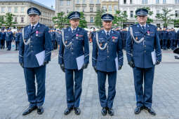 policja, święto, Rynek Główny, Kraków, Miszalski, Honoris Gratia, 2025, Fryczek